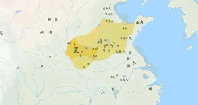 夏朝疆域图2. 商朝 商朝（约公元前1600年-公元前1046年）是中国历史上的第二