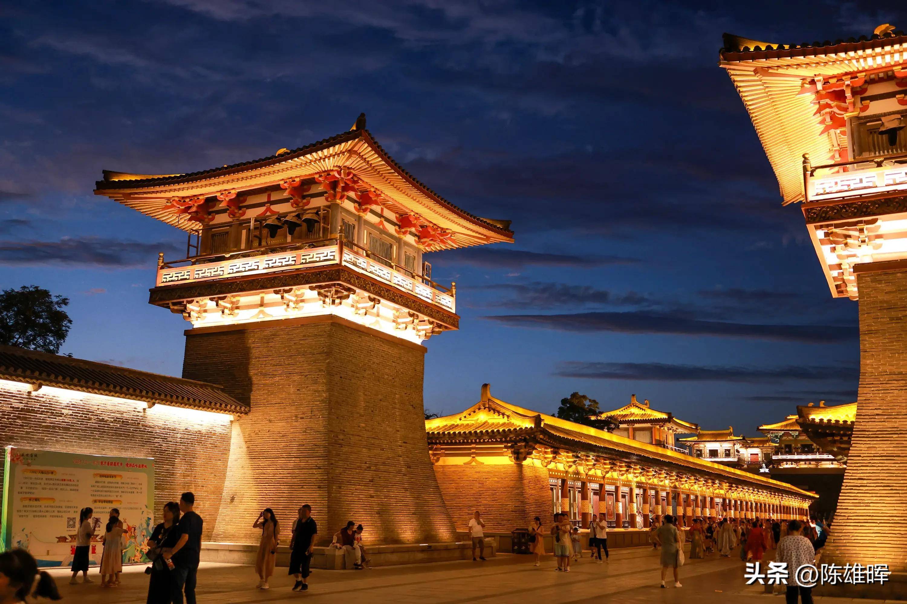 夜游唐城体验人间烟火襄阳古城