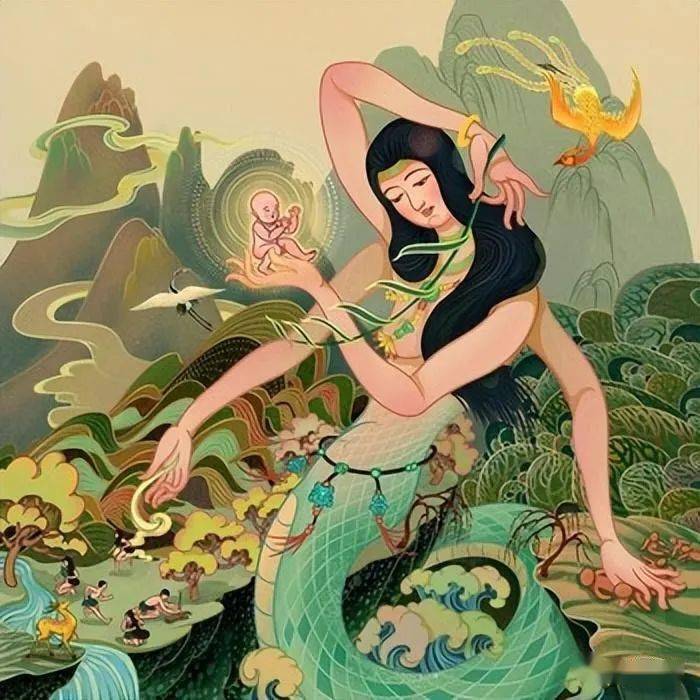 女娲造人的真相揭开,并非为了吃人,人类从一开始就被分三六九等_形象
