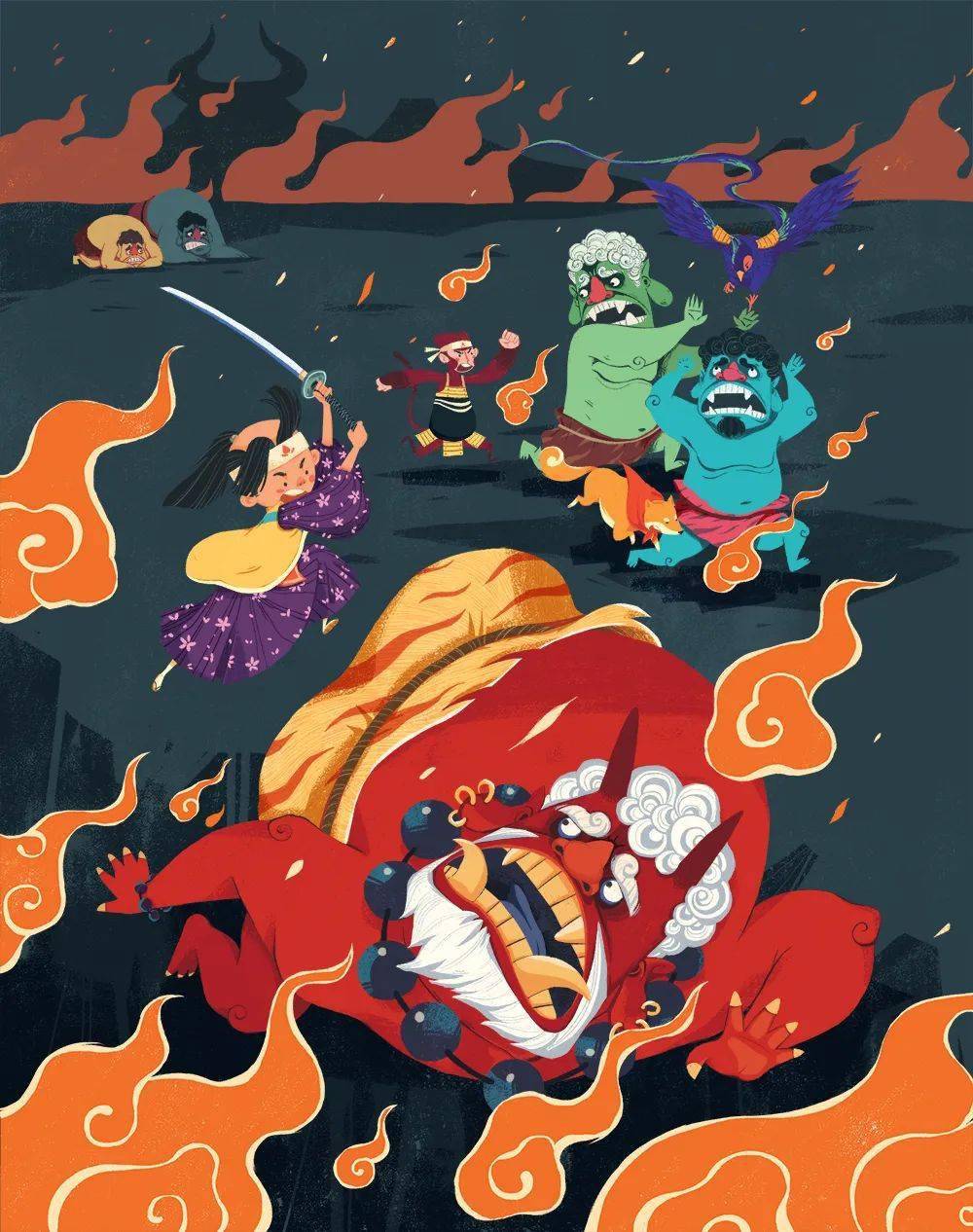 phung nguyen quang 和 huynh kim lien是两位来自越南的插画家,他们