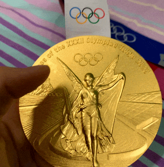 东京奥运会奖牌背面图片