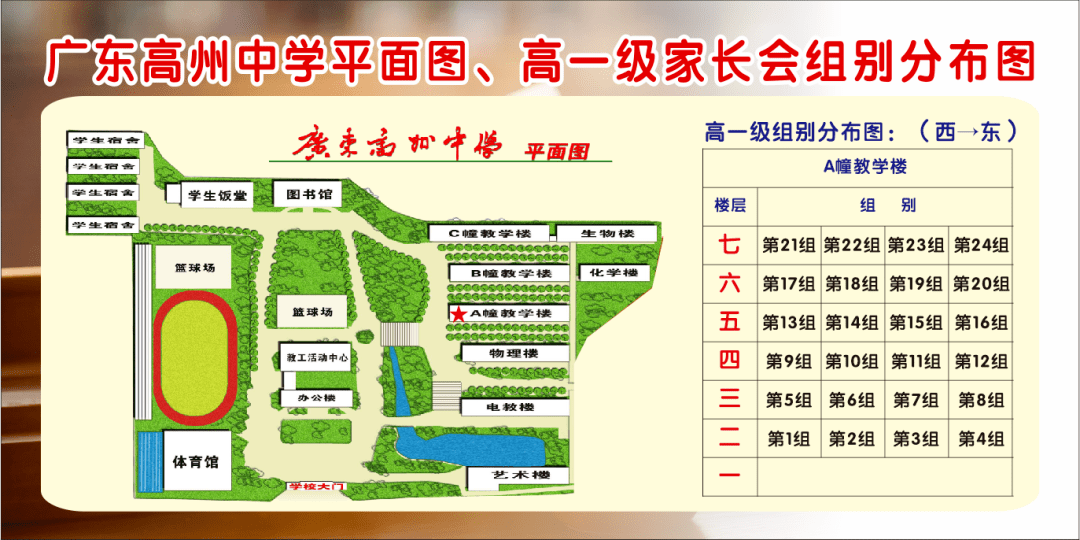 广东高州中学2023年高一新生须知