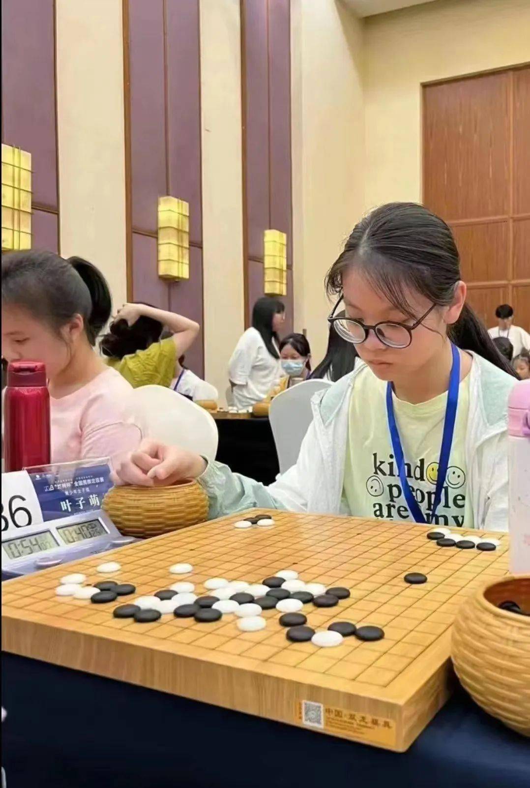 运动员的叶子萌,2018年1月至2020年7月在三明天元,三连星棋院学习围棋
