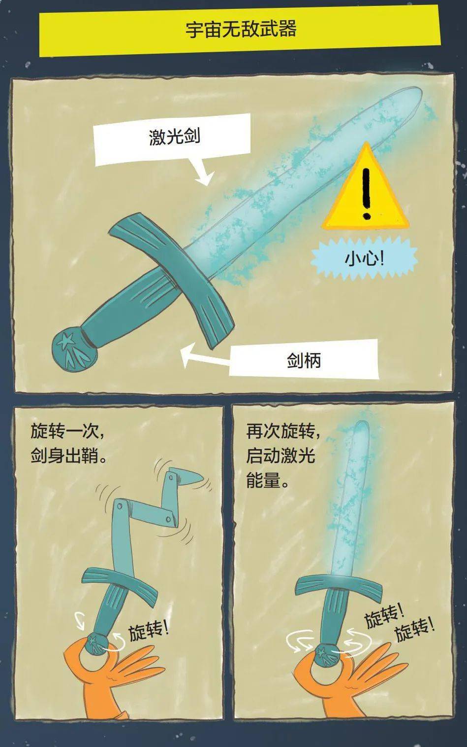 被驱逐之后,不甘心地发动一次又一次反攻,用自制的武器入侵"鲨鱼号"