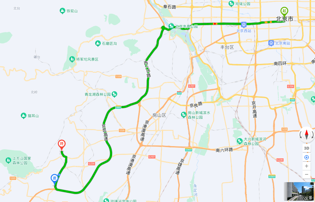 一起沿着京昆高速感受沿途美景_房山区_北京_十渡