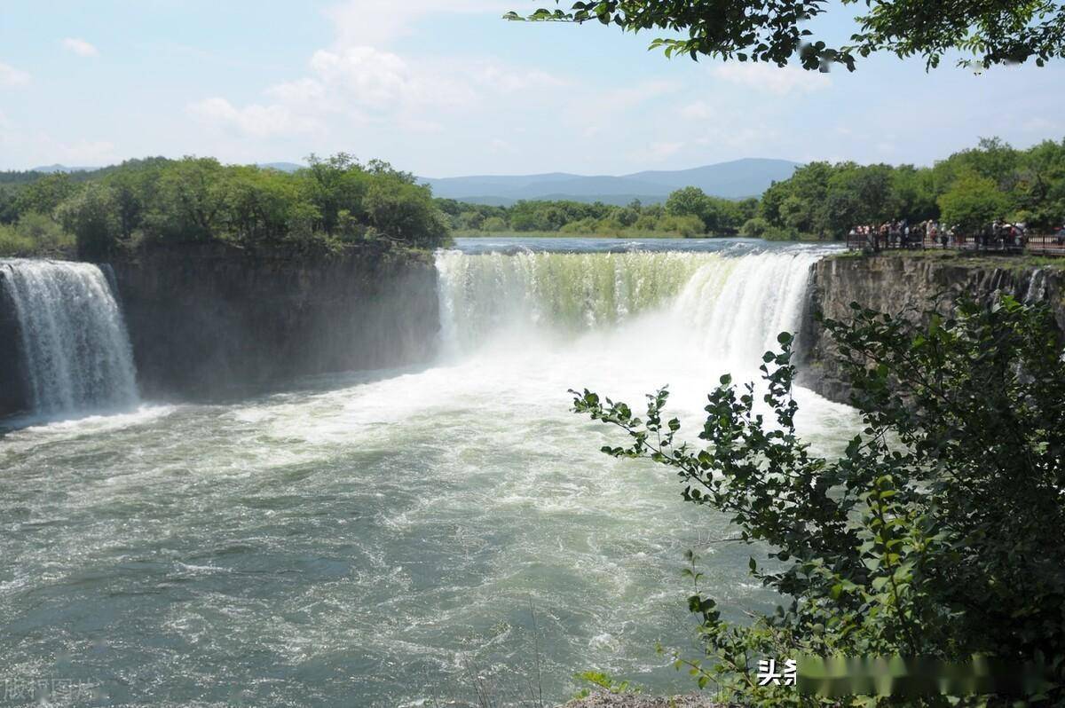 黑龙江牡丹江镜泊湖风光壮美,美丽风景等你来赏_吊水楼瀑布_景色_波涛