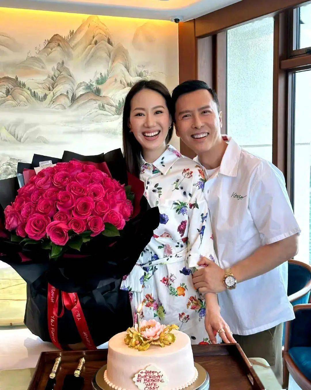 甄子丹补办婚礼背后,这对姐妹花的故事值得一提_汪圆圆_蔡加赞_豪门