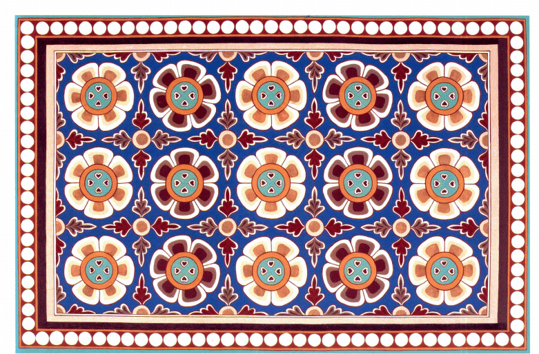 敦煌壁画古建筑中的藻井(下)_莫高窟_西夏_图文