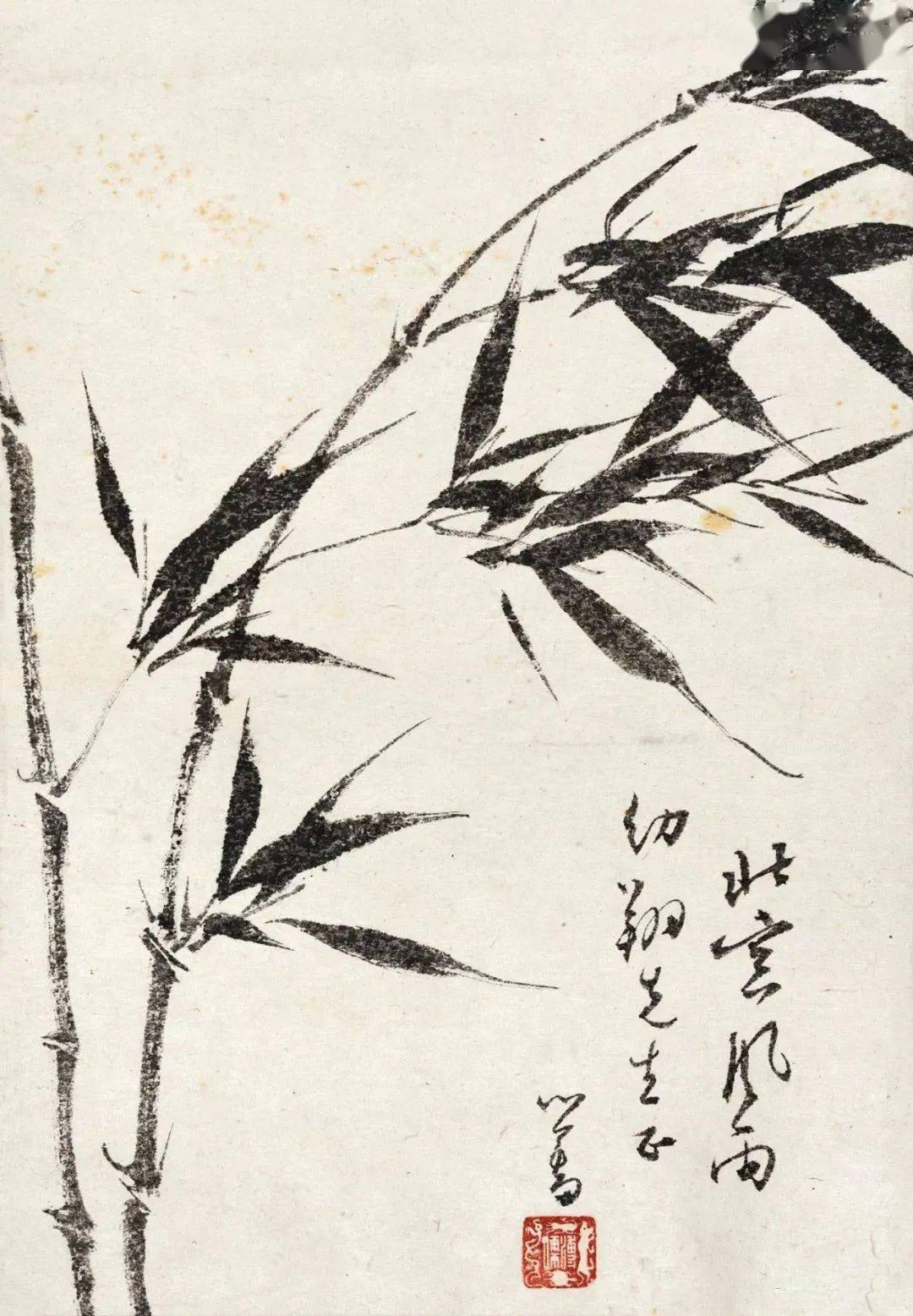 溥心畲写竹,清气逼人_传统_山水_图片