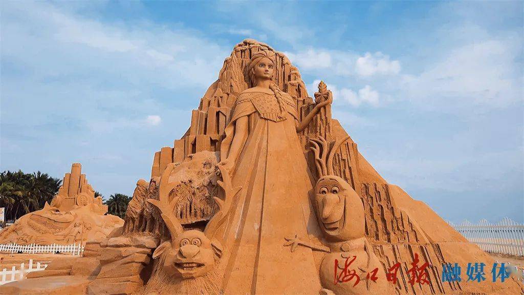 精彩纷呈 2023西海岸沙雕文化艺术节今天开启!_音乐_沙滩_假日海滩