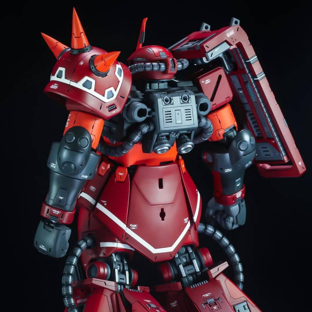 mg雷霆宙域精神力扎古超强改造_细节_公众_模型