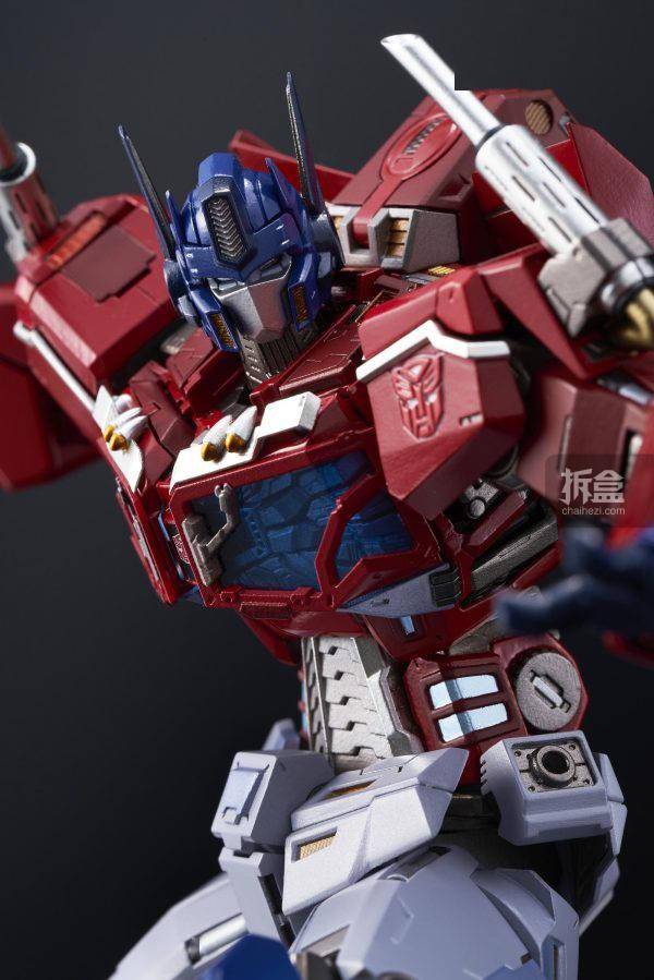 千值练 flame toys 铁机巧 变形金刚 擎天柱天火 马甲机甲