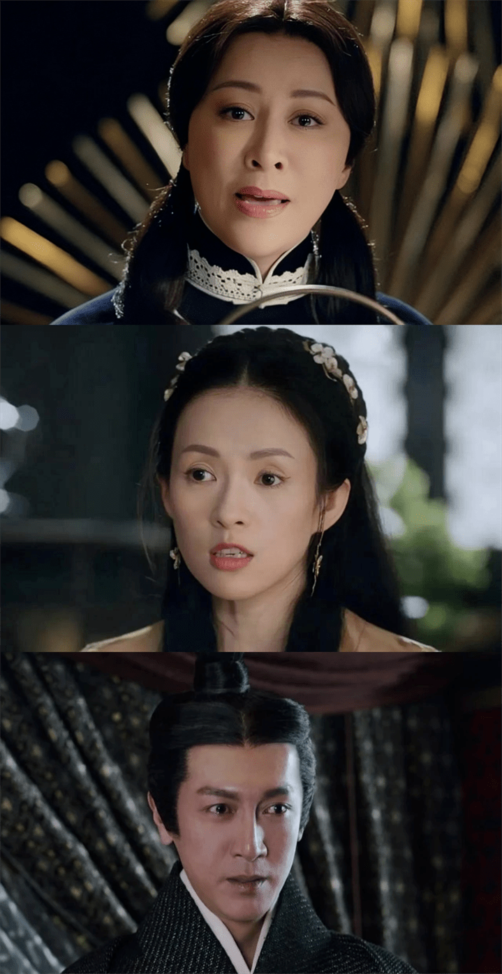 41岁的章子怡在《上阳赋》里饰演15岁少女,41岁的张鲁一在《大秦赋》