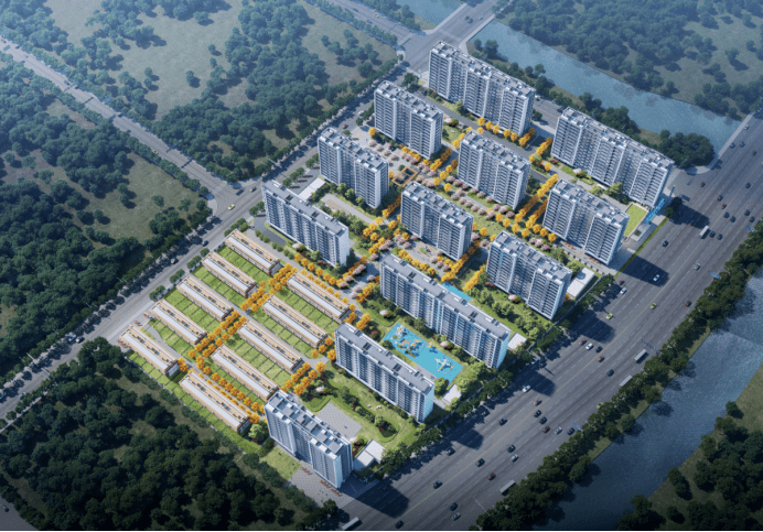 【公示】华元瓶窑镇地块方案公示，规划12幢住宅！_项目_数据_杭政储