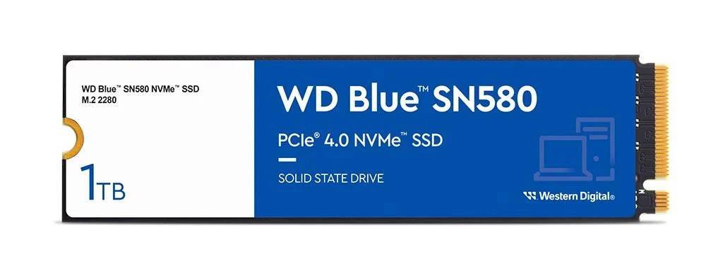 西部数据SN580 SSD上架：有四种容量 可选250GB到2TB