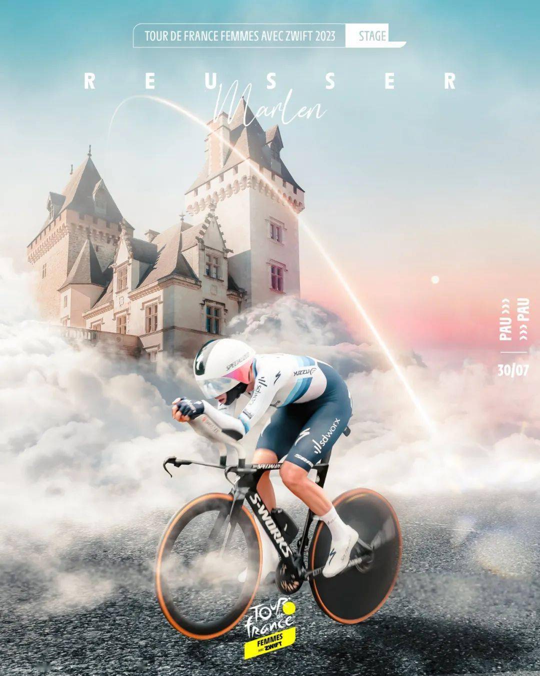 【收藏贴】2023环法官方赛段海报全赏析(含女子环法)_加查_菲利普森