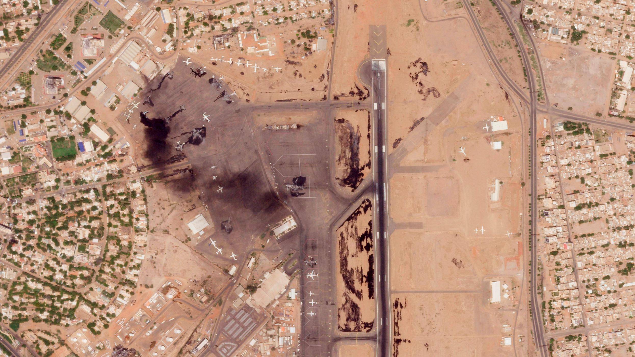 武装冲突持续 苏丹武装部队进抵喀土穆国际机场附近