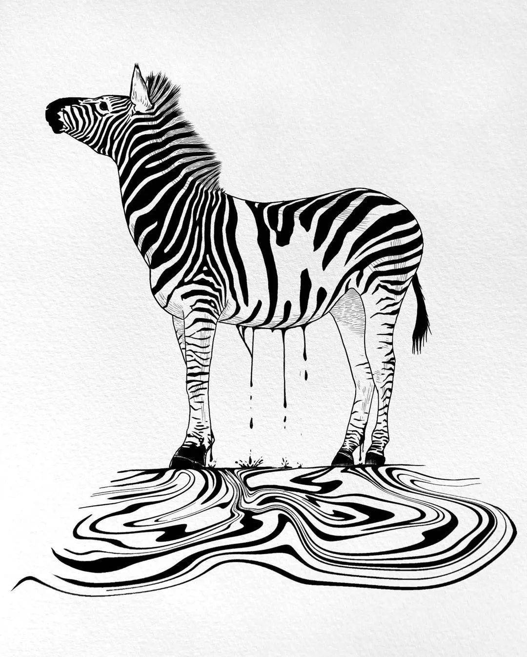 针管笔作品欣赏_在线_绘画_课程