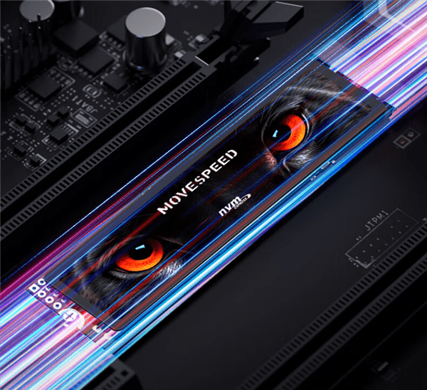 根据京东自营旗舰店显示,移速存储的4tb m.2接口pcie 4.