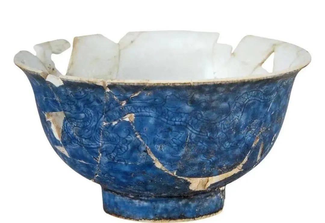 宣德名品洒蓝釉瓷,一种别样的美_明御厂_口径_白釉