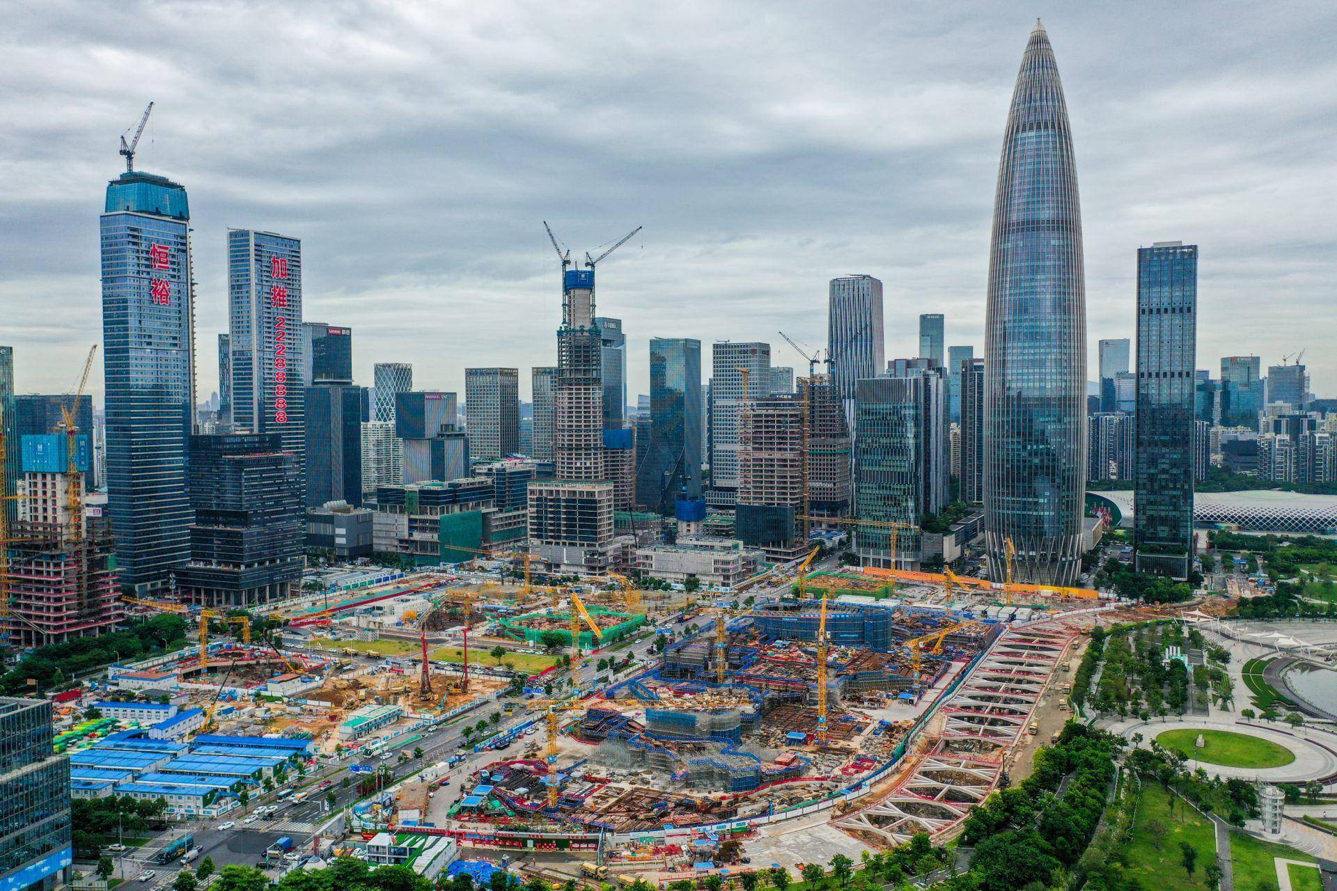 深圳湾文化广场项目预计年底实现主体结构全面封顶_施工_设计_融合
