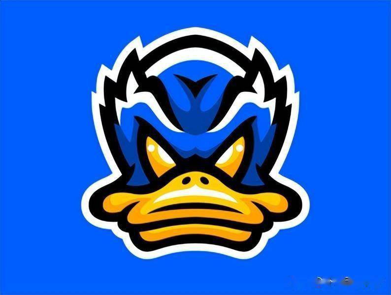 可爱调皮的鸭子ip形象logo,深入人心