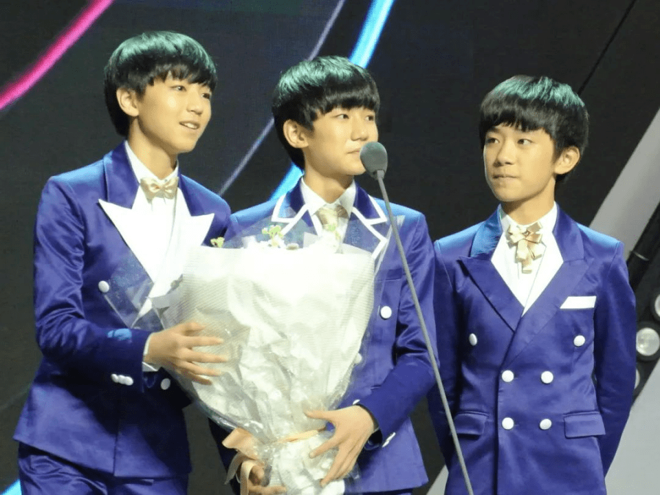 2014年音悦会打榜,正式标志着tfboys走向大众