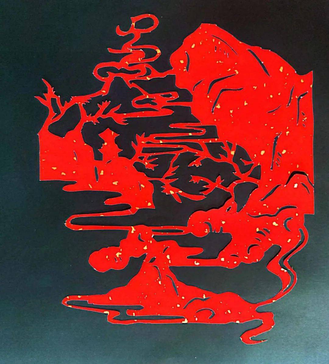 风景篇刻纸2.人物篇1.生肖篇套色剪纸下面一起来欣赏学生们的作品吧!