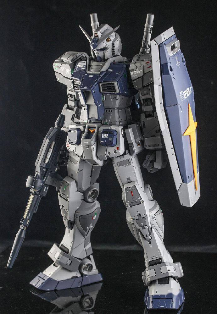 g3配色,pg比例rx78高达模型_细节_原版_改造