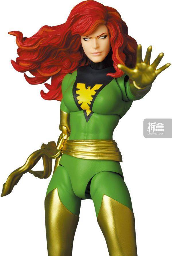 mafex 漫威漫画版 x-men x战警 凤凰女 美漫可动人偶_官方_产品_材质