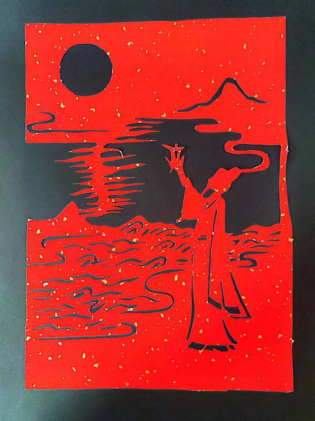 1.风景篇刻纸2.人物篇1.