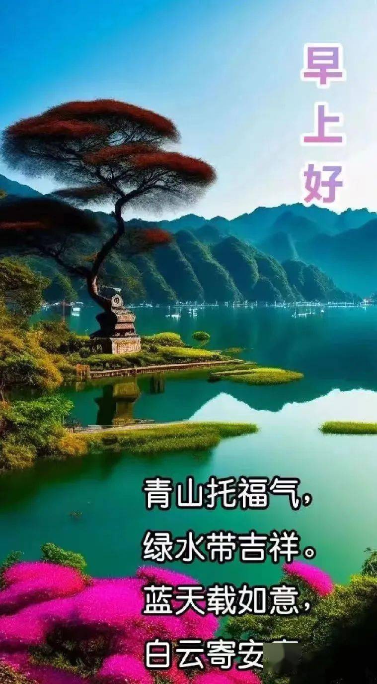 早上好,精选早安暖心祝福图片带字早上好问候语