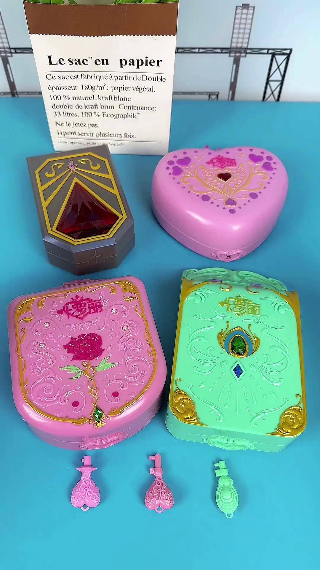 叶罗丽宝石盒子 儿童玩具 叶罗丽 过家家玩具