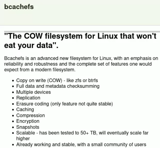 Linus 亲自 Review 代码，希望平息关于 Bcachefs 文件系统的 “内斗”_Linux_东西_合并