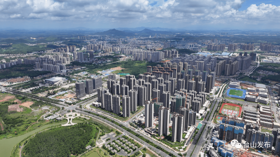 【大美台山】南新区:台山城市新名片_中心_公园_生态