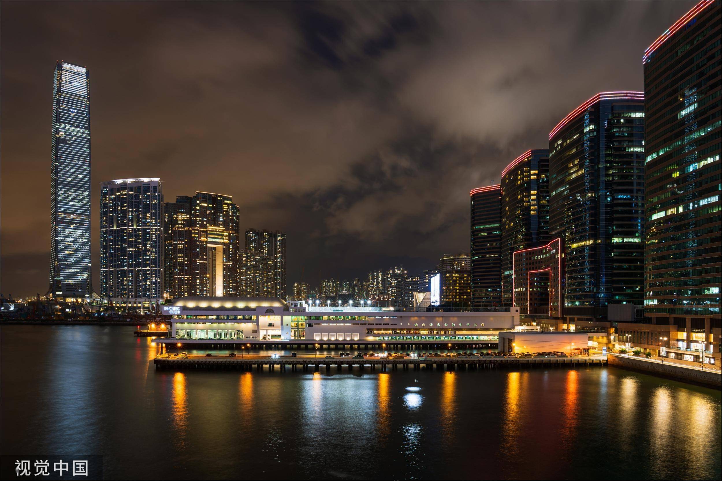 九龙仓夜景图片