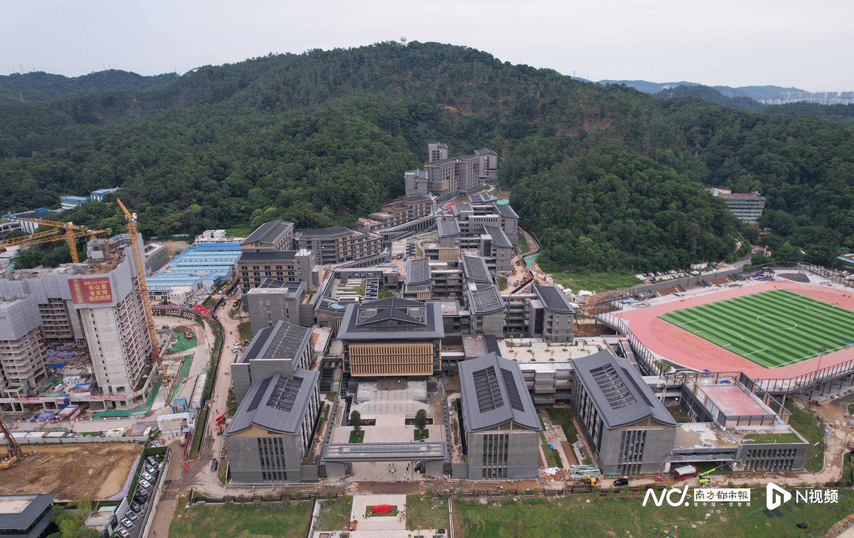 9月启用!南都校探实地探访广东实验中学白云校区