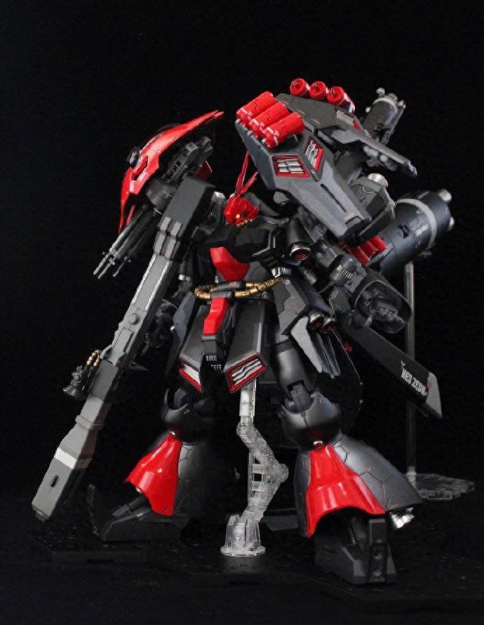 黑色机动战士高达模型集锦,哪款是你的最爱?_主题_改造_燃料
