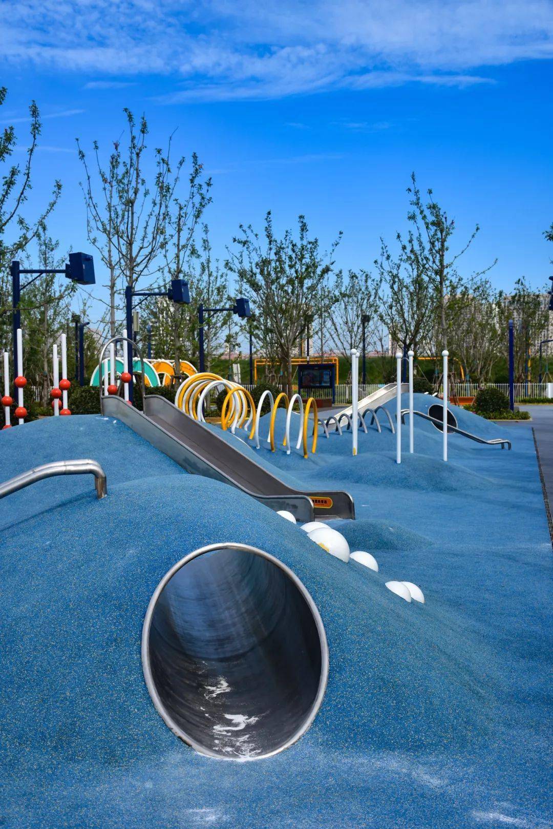 烟台又有新公园啦,好玩又出片!_运动_乐园_互动