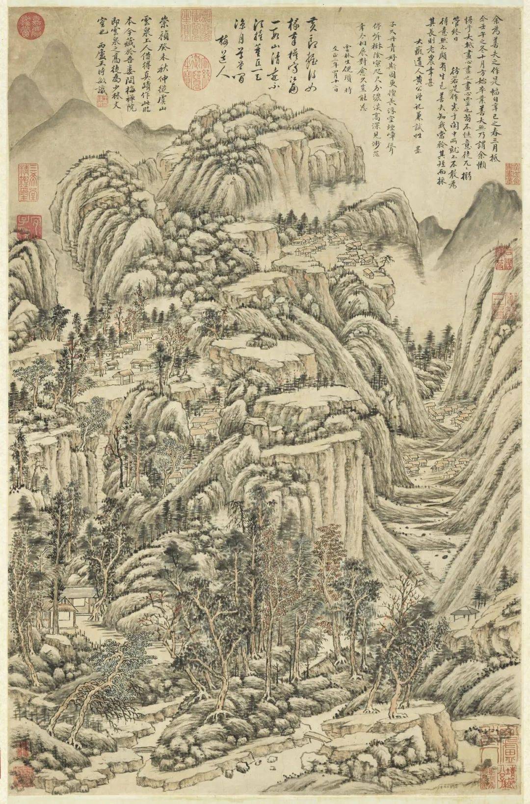 清初四王 | 文人山水画的顶峰时刻（附高清129图）(图2)