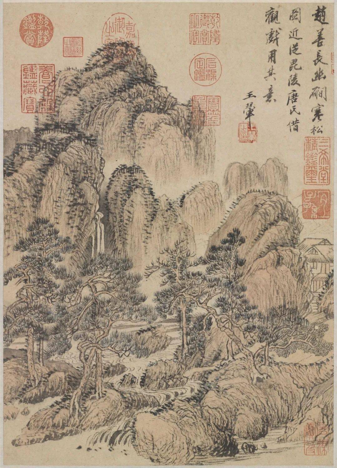 清初四王 | 文人山水画的顶峰时刻（附高清129图）(图126)