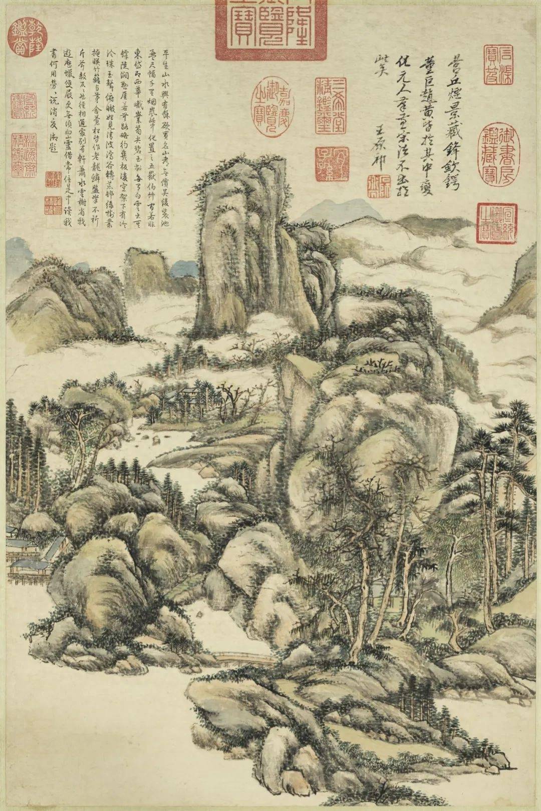 清初四王 | 文人山水画的顶峰时刻（附高清129图）(图70)