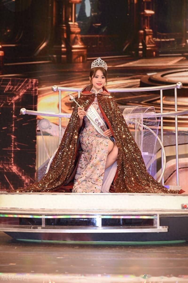 2023香港小姐决赛现场,庄子璇,王怡然,王敏慈分获冠亚季军