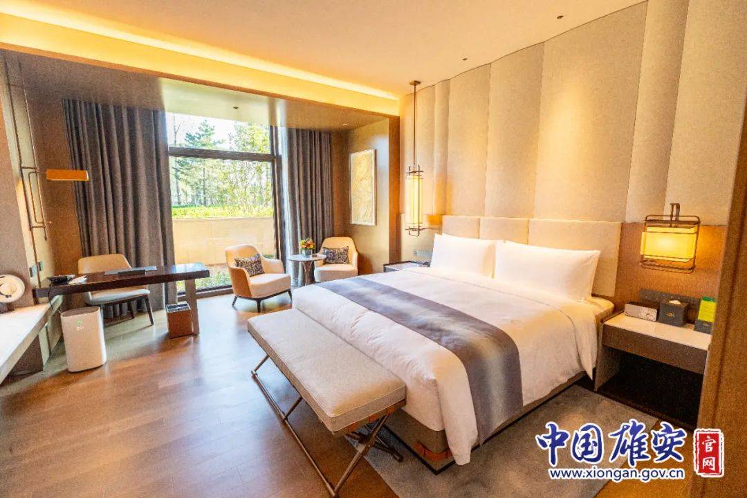 雄安国际酒店正式投入运营,总面积约19万平方米_建筑群_接待_新区