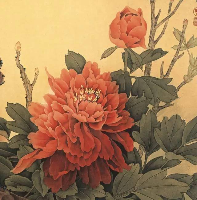 周中耀先生画牡丹,美,妙!_作品_工笔画_图片