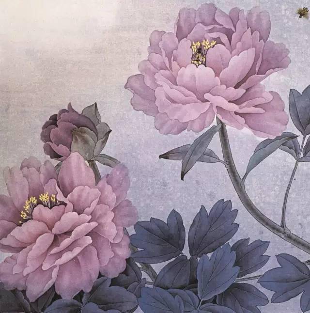 周中耀先生画牡丹,美,妙!_作品_工笔画_图片