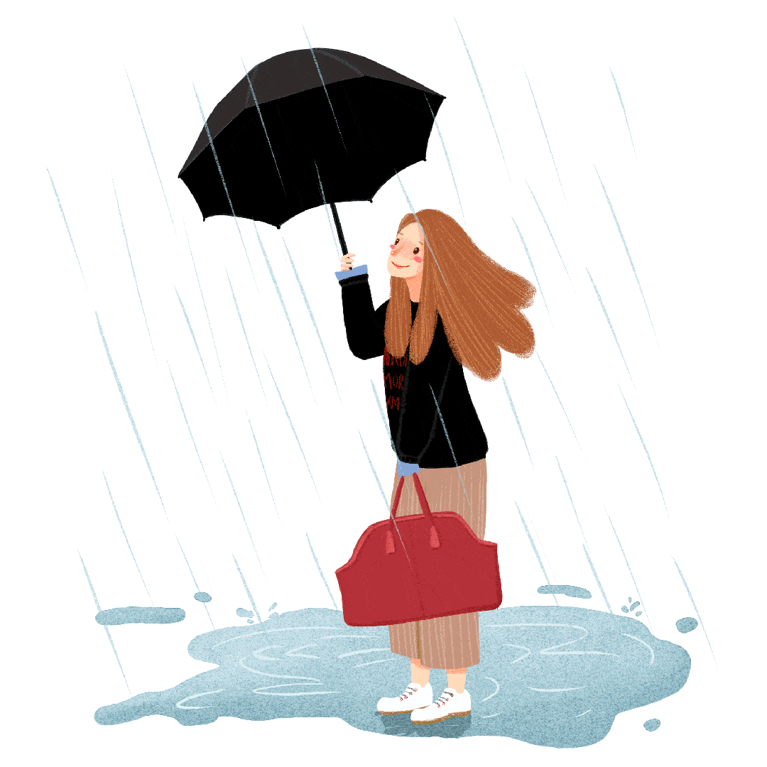 阵雨收残暑夏秋交接时