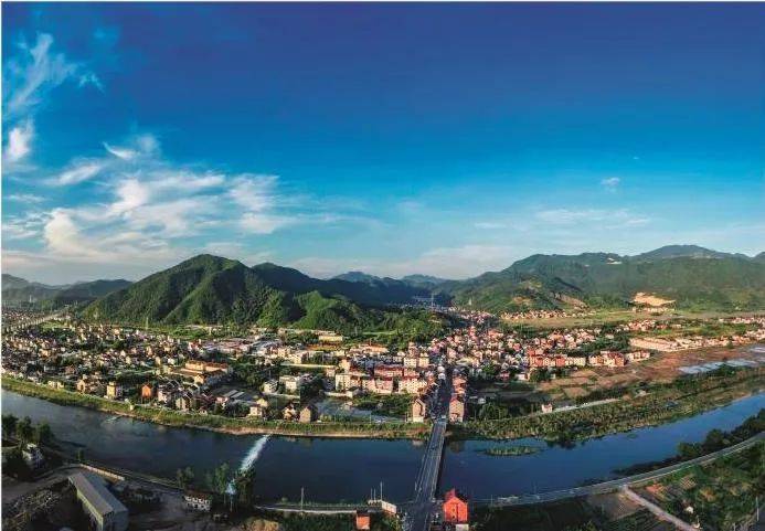 富阳常安:富春山居图,常安共富景_海拔_山水_党建
