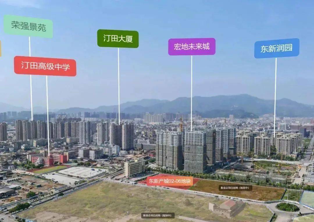 768亩地块位置:东新产城汀田区块,东新路以东,后里河以南,汀后路以北