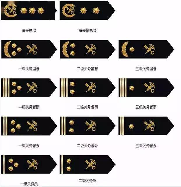 知识|教你看懂"海关肩章"_制服_式样_中山装